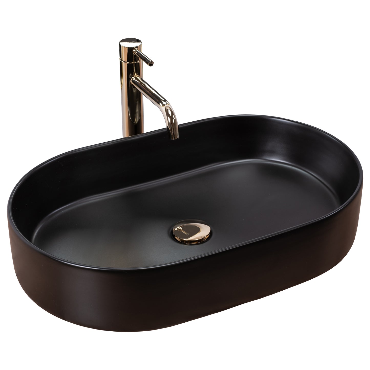 Aufsatzwaschbecken Rea Nadia Black Matt 1