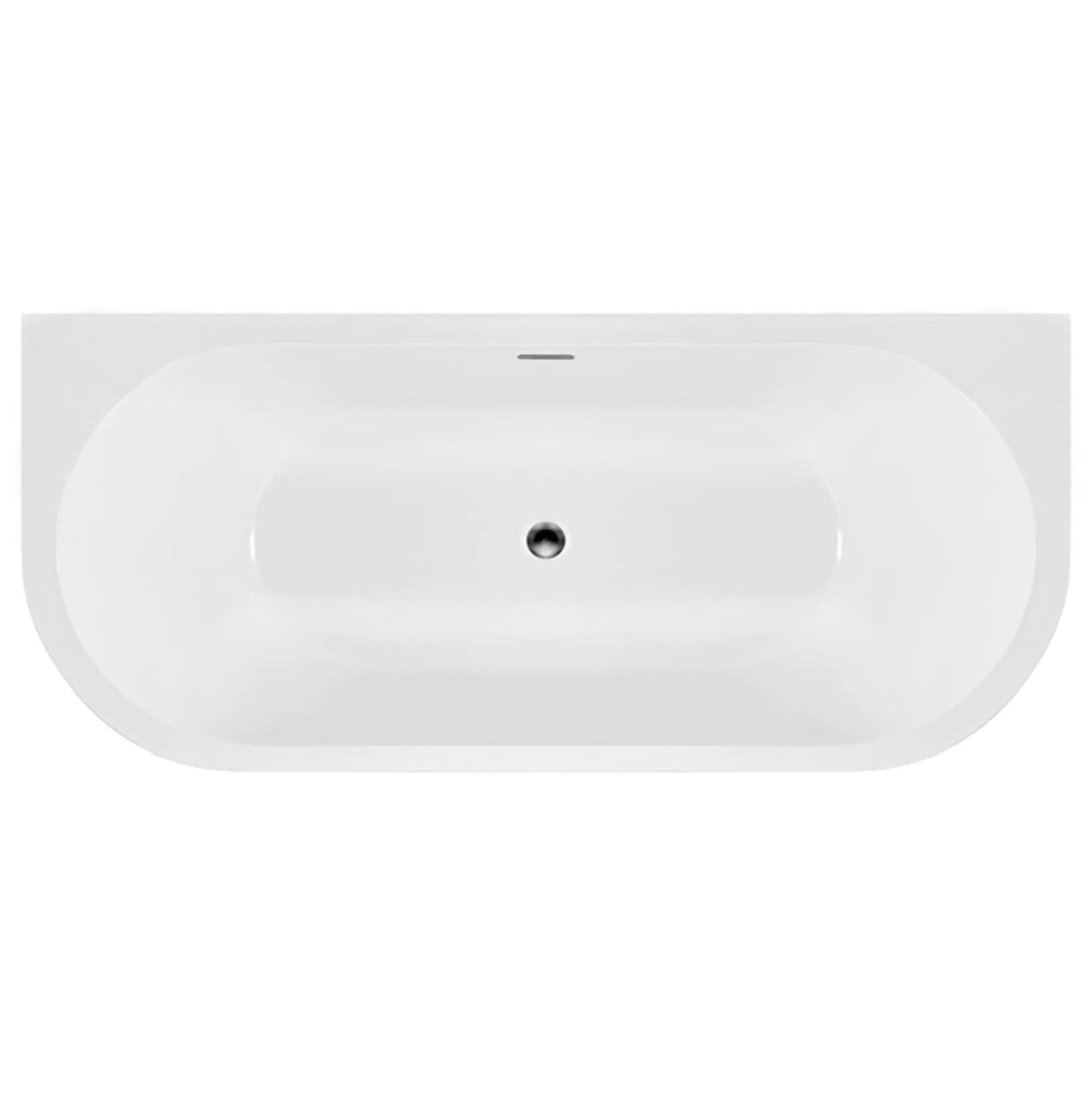 Acryl Wandmontage Badewanne CAPRI 170 cm 4