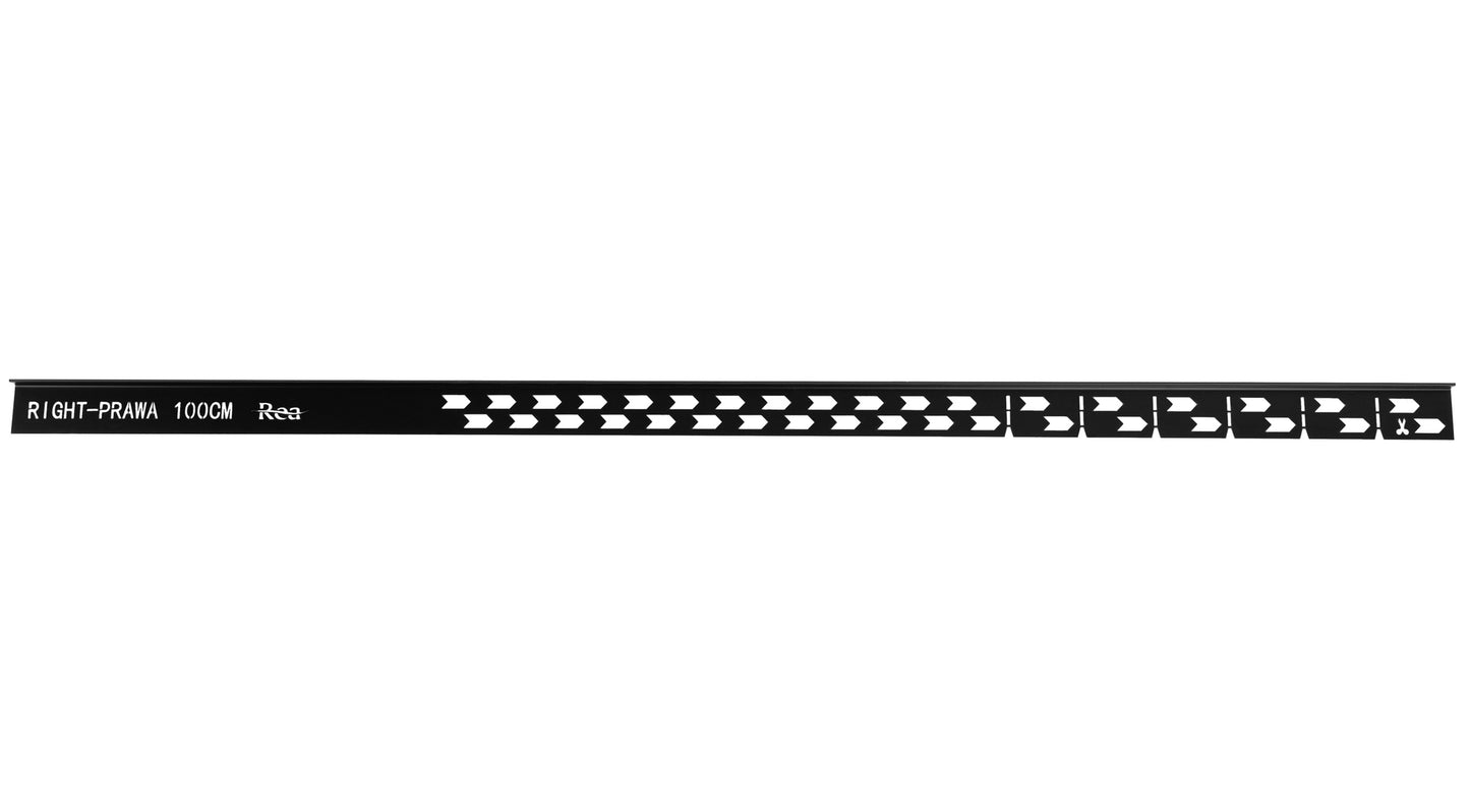 Gefälleprofil 100cm Black rechte 6