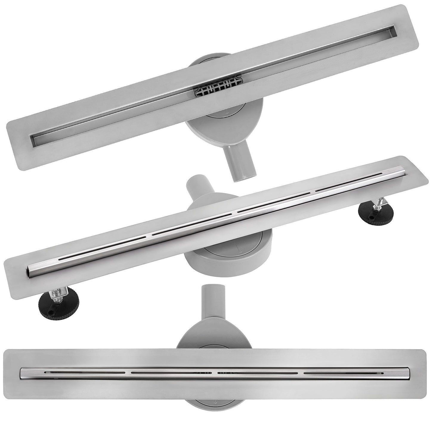 Duschrinne Rea FILO Nickel Brush 60 1