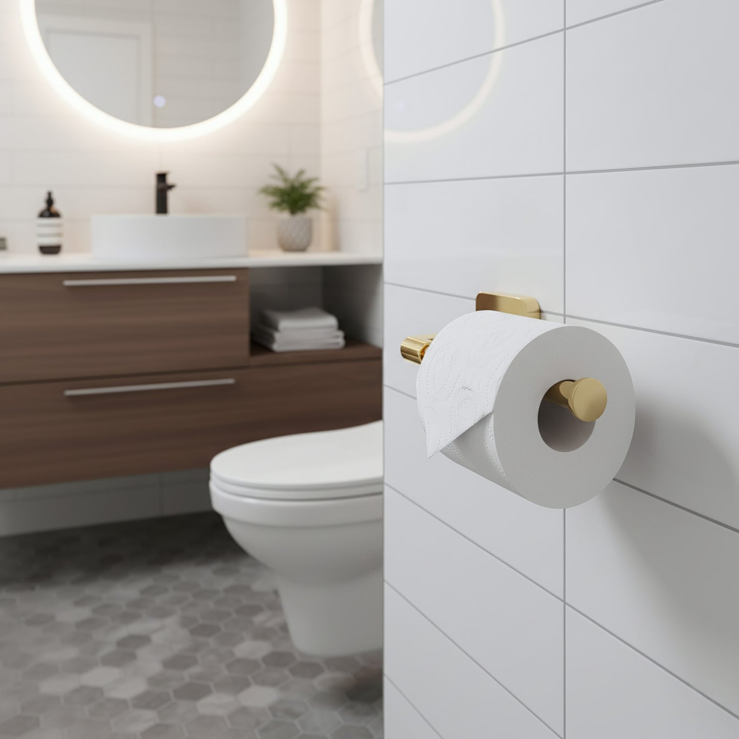 Halter Für Toilettenpapier 5909 Nico Gold 8