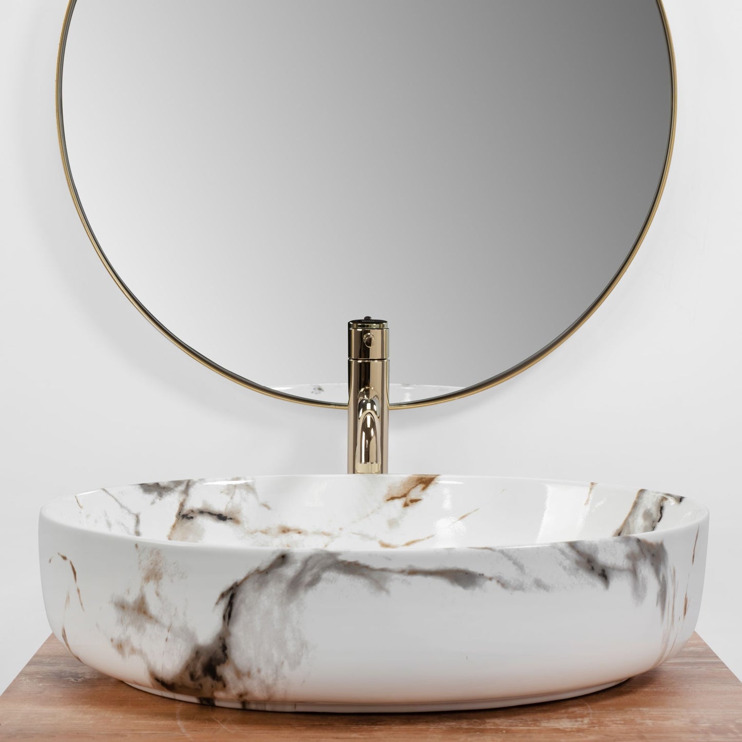 Aufsatzwaschbecken REA Queen Carrara Shiny 4
