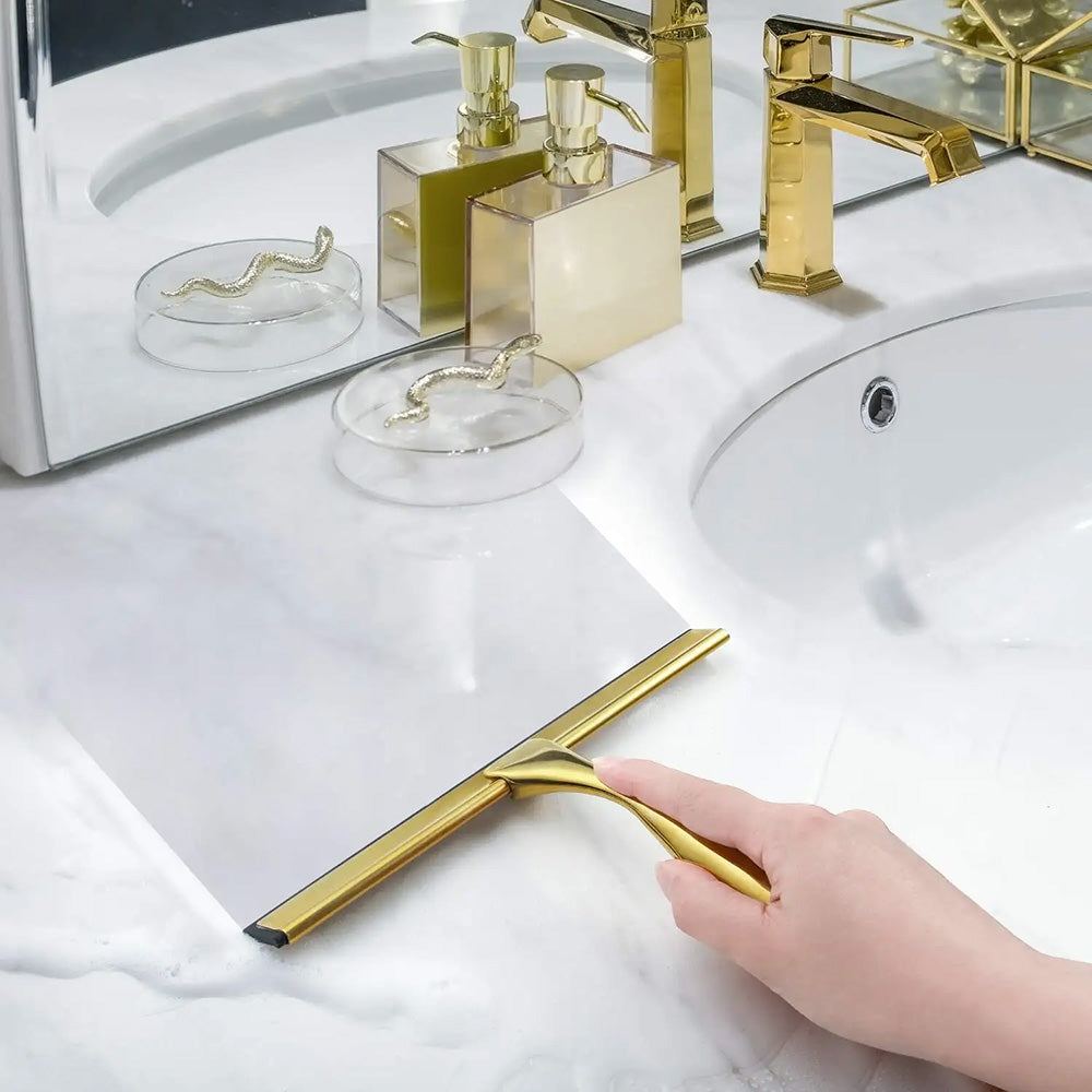 Dusch Abzieher Brush Gold 5