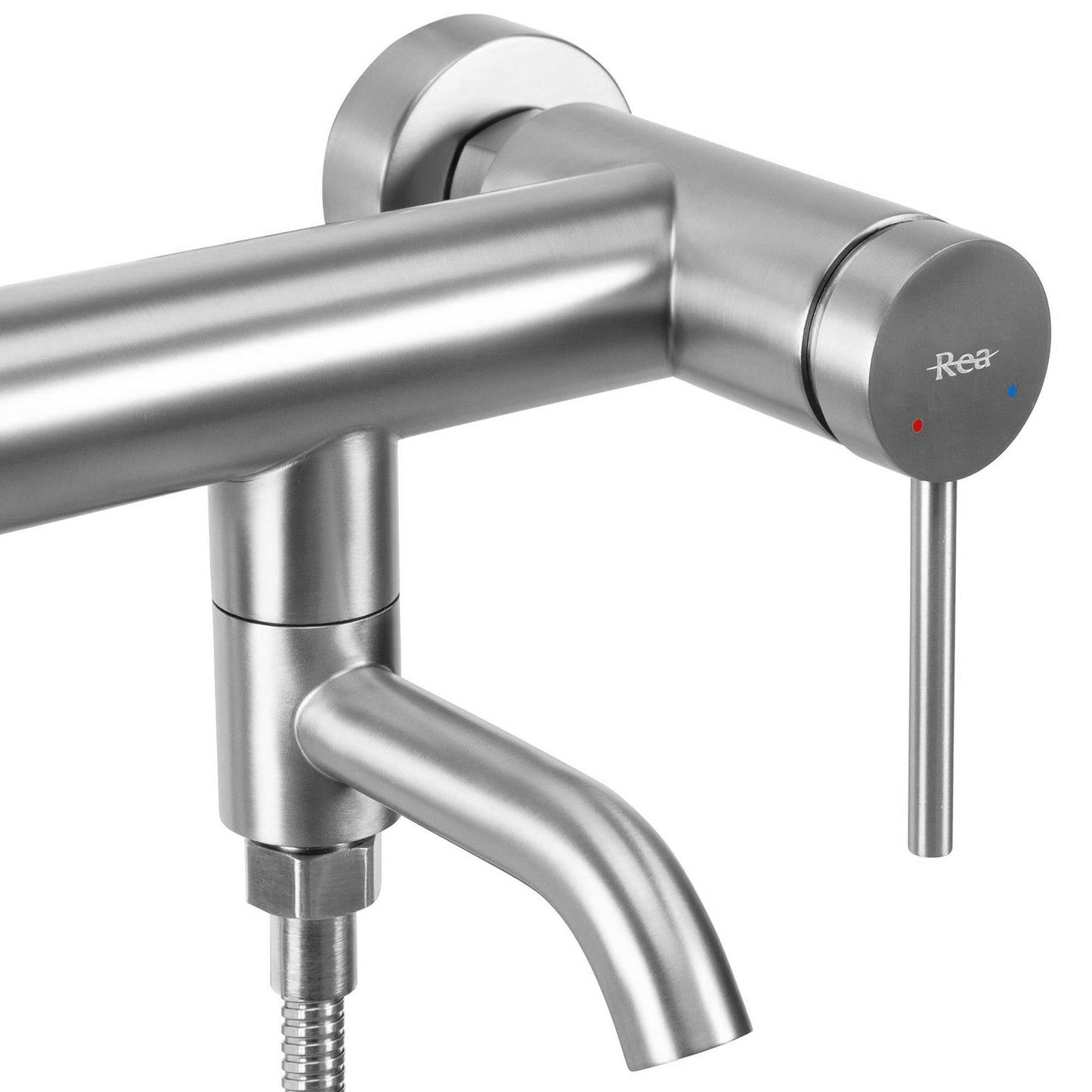 Wannenarmatur REA Clif Brush Nickel 3