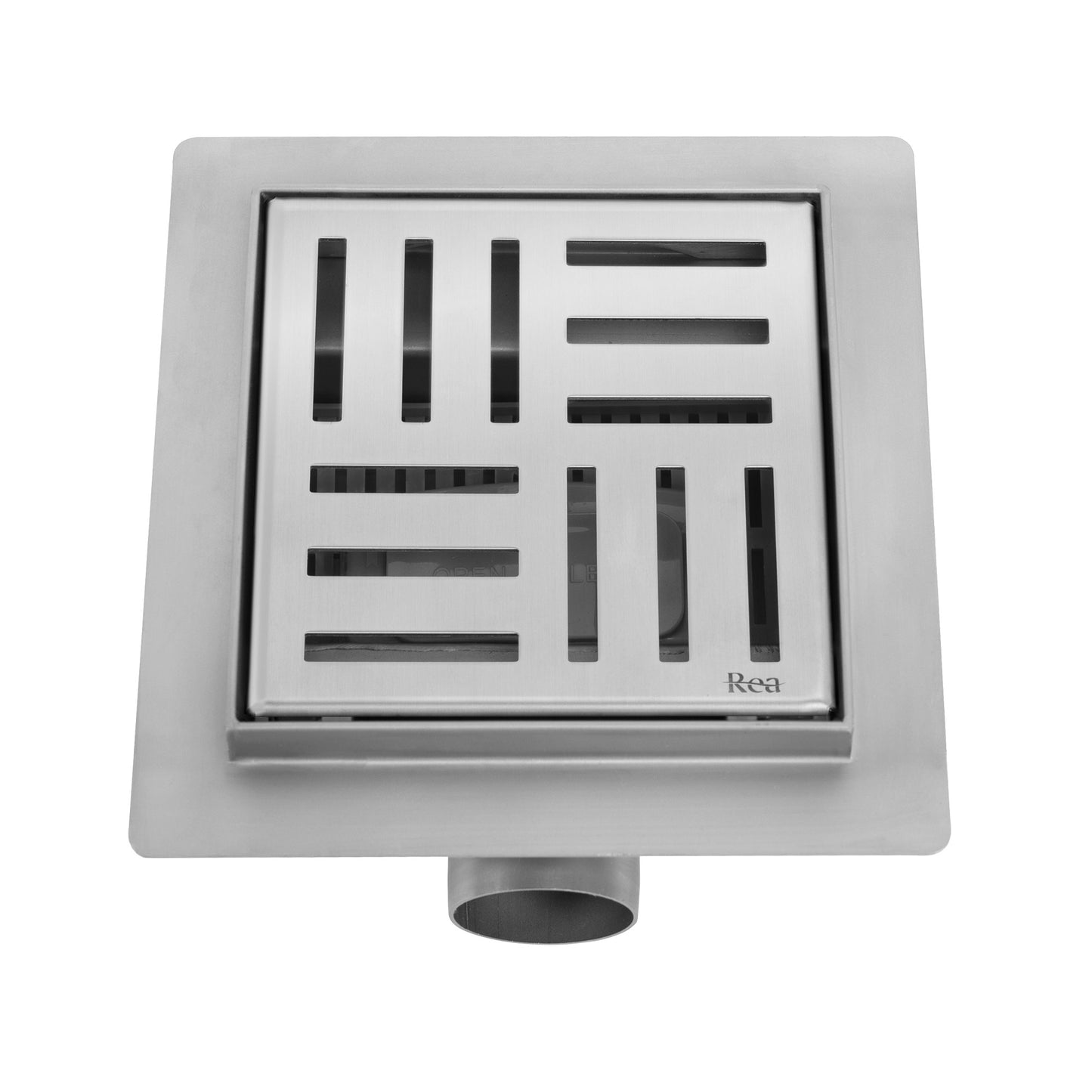 Duschrinne REA CROSS Nickel Brush 12x12 4