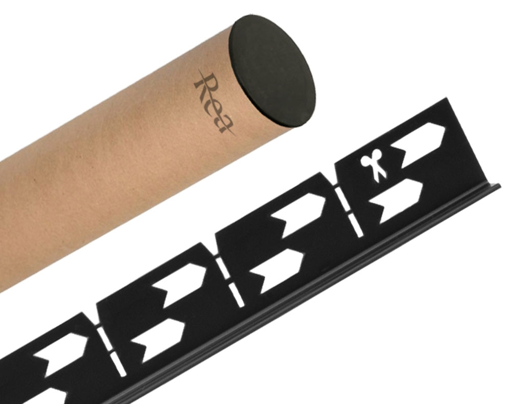Gefälleprofil 100cm Black rechte 7