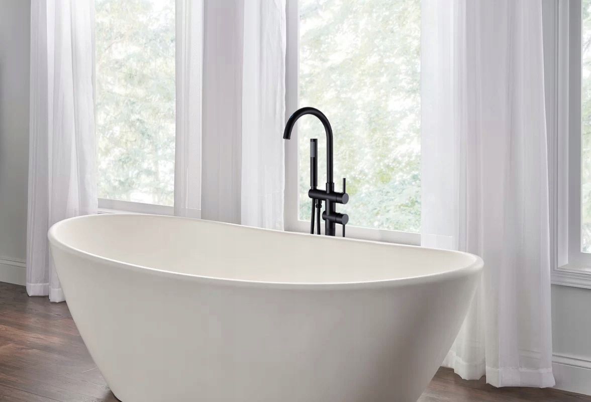 Wannenarmatur Rea Lungo Ortis black 5
