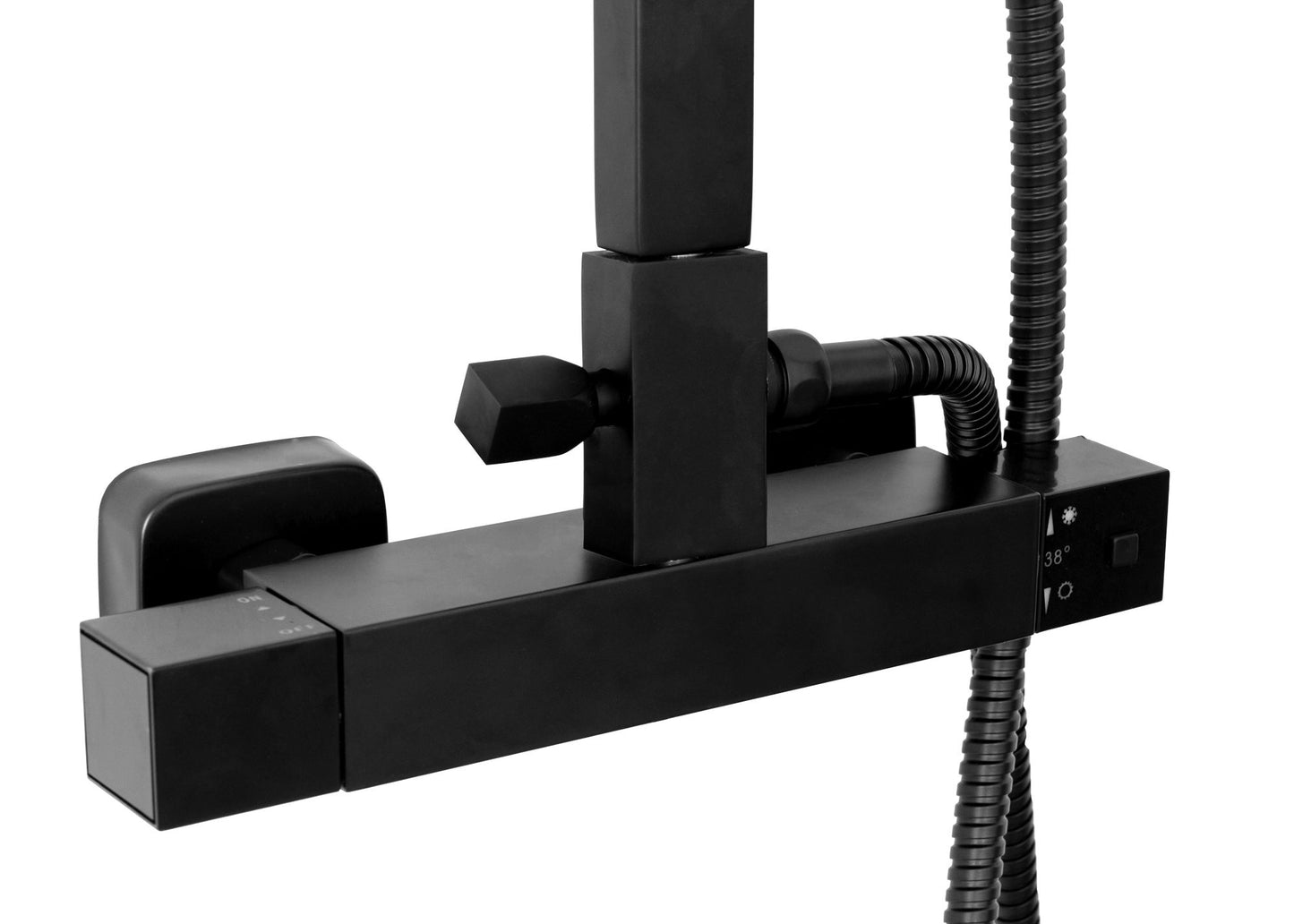 Thermostat Duschset Rea FENIX Milan Black mat 5