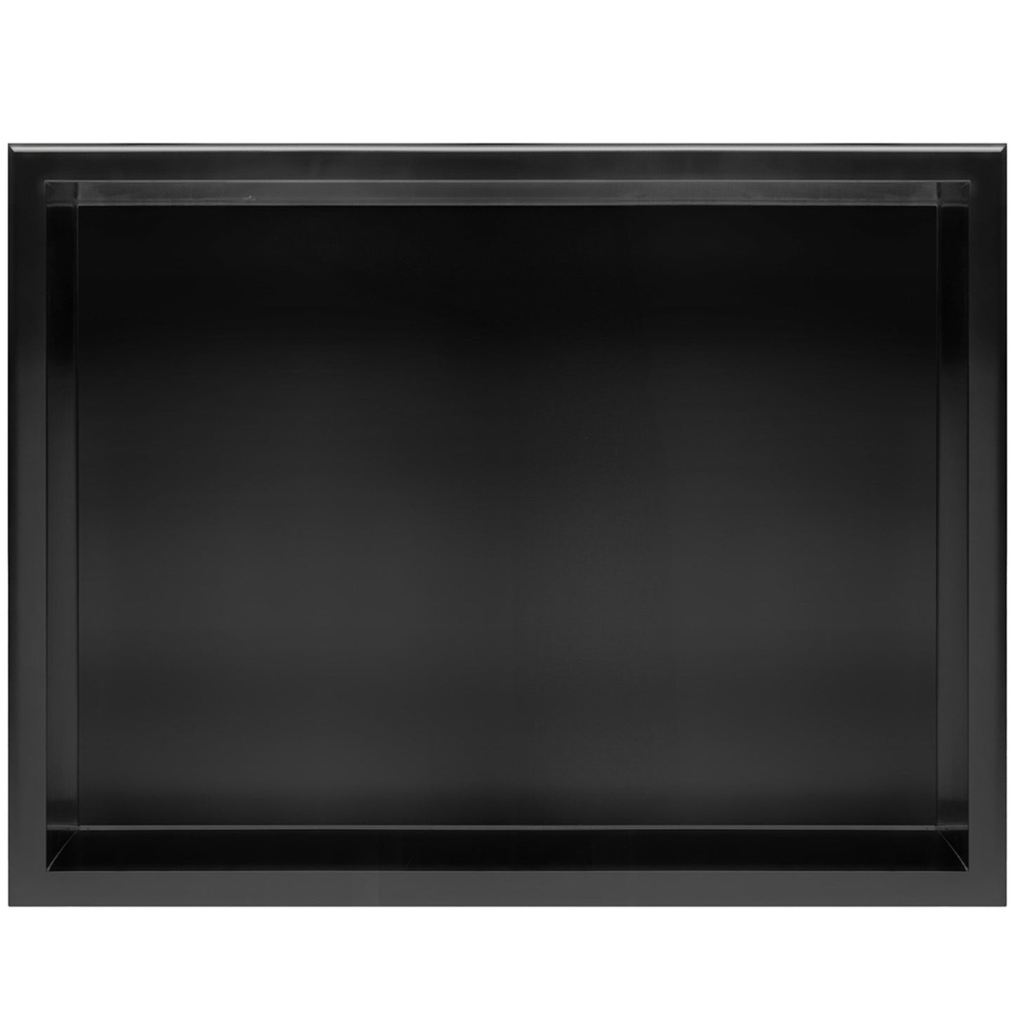 bathroom shelf 30x45 matte black 5
