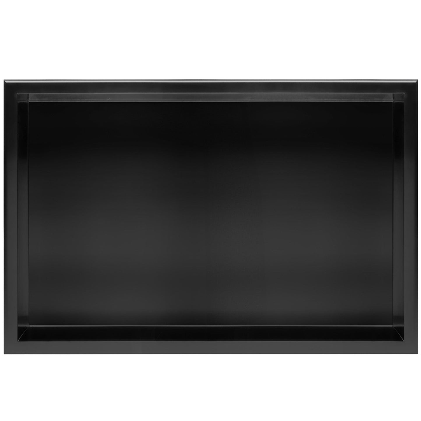 bathroom shelf 30x60 black matt 5