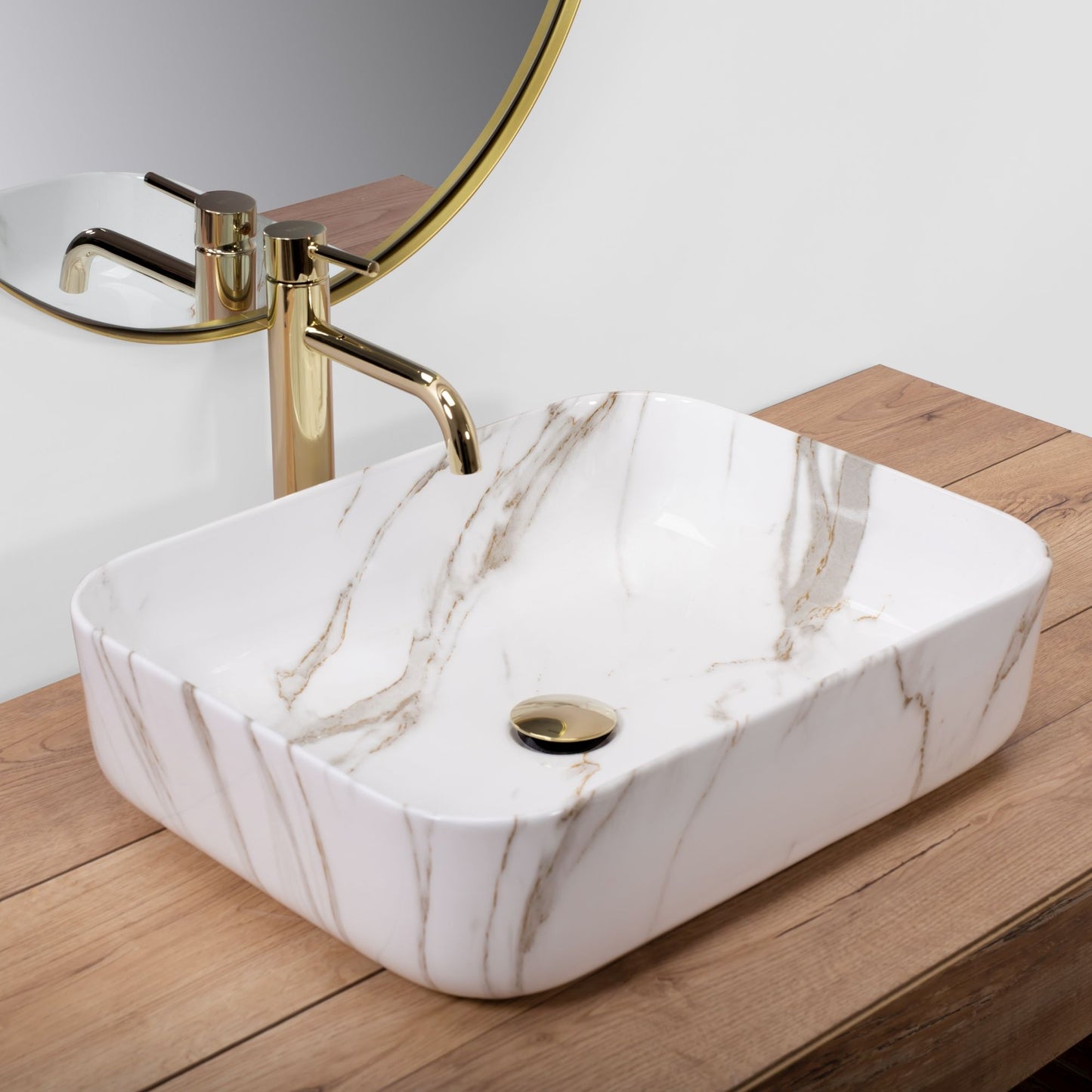 Aufsatzwaschbecken REA Demi Aiax Shiny 2