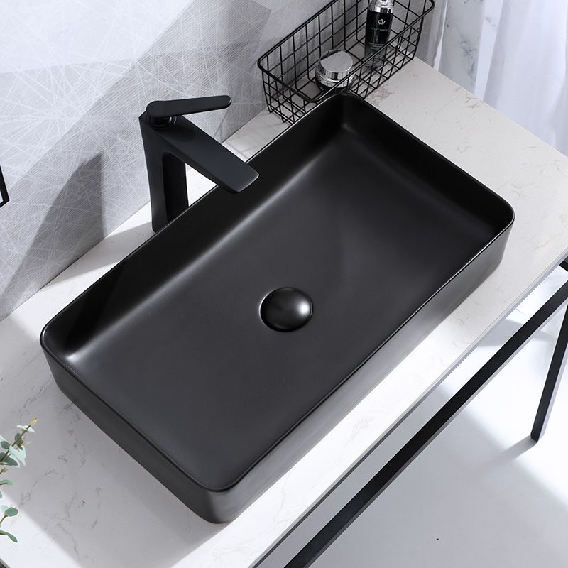 Aufsatzwaschbecken Denis black Mat 6