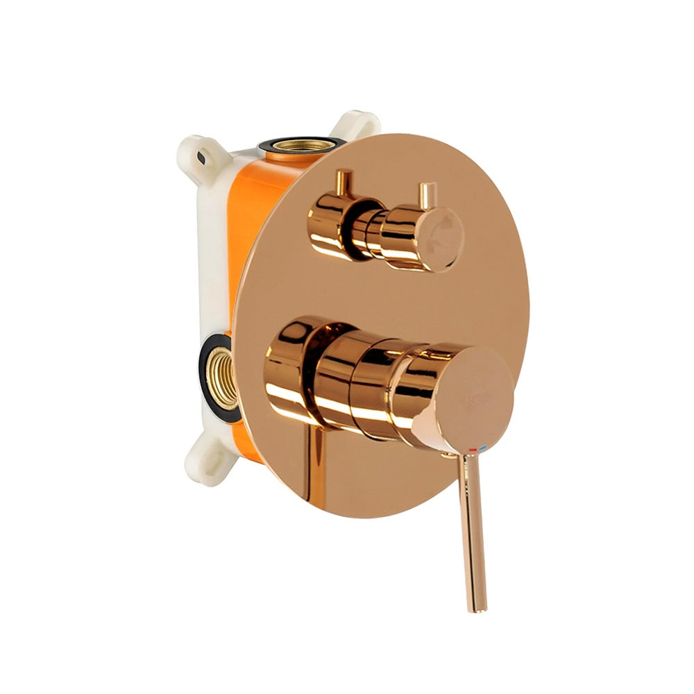 Unterputz Duschset Rea Lungo Copper + BOX 3