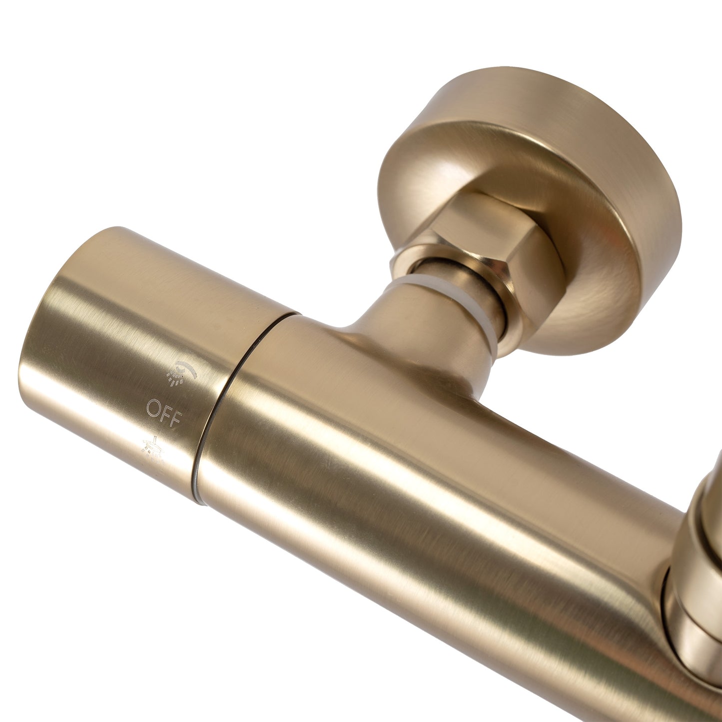 Duschgarnitur mit Thermostat Rea PAROT BRUSHED GOLD 8
