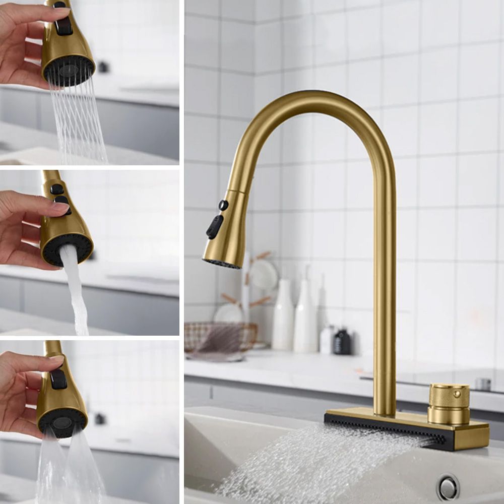 Küchearmatur REA CONOR BRUSH GOLD 7