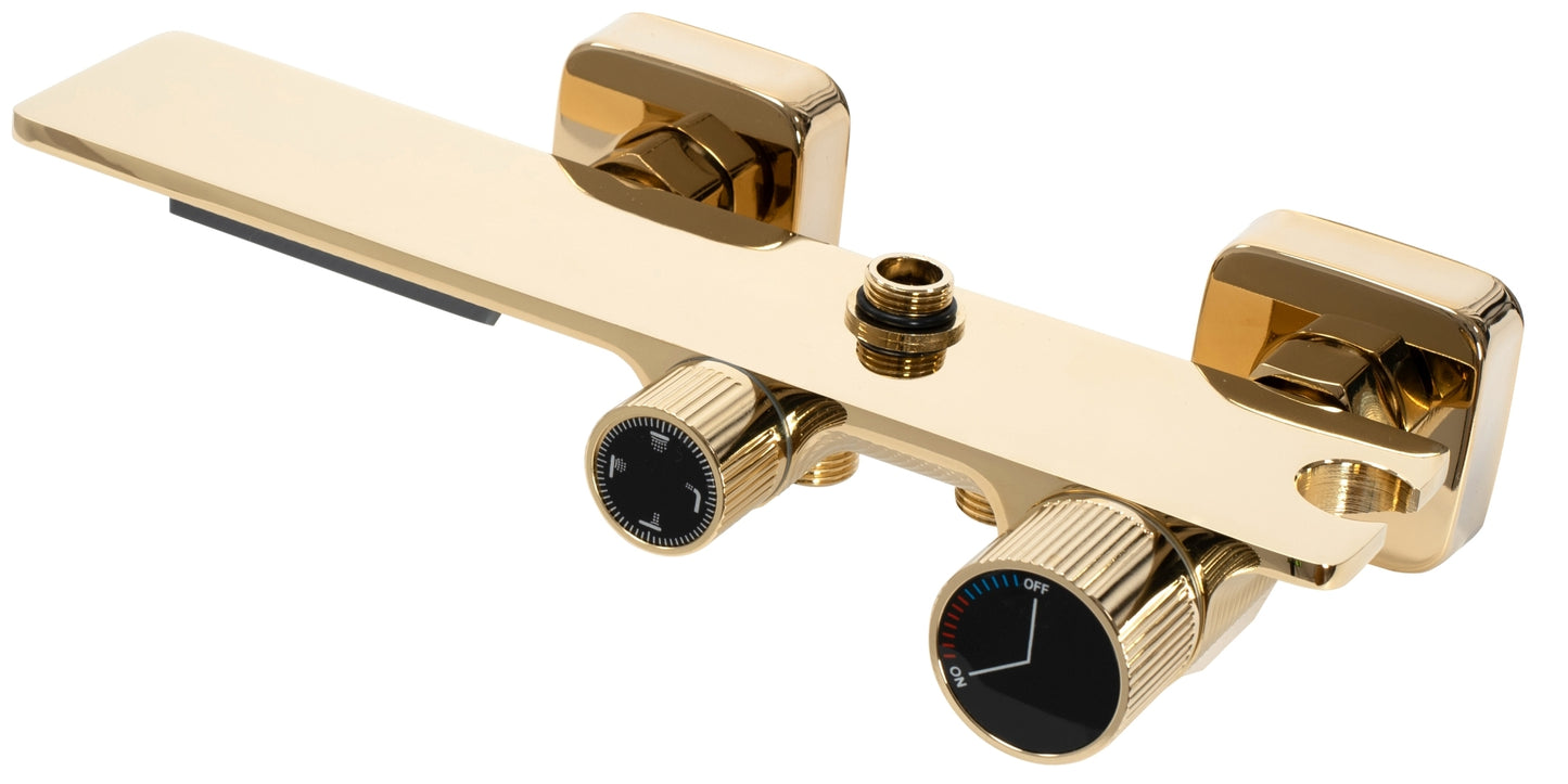 Duschgarnitur REA HELIX Gold 3