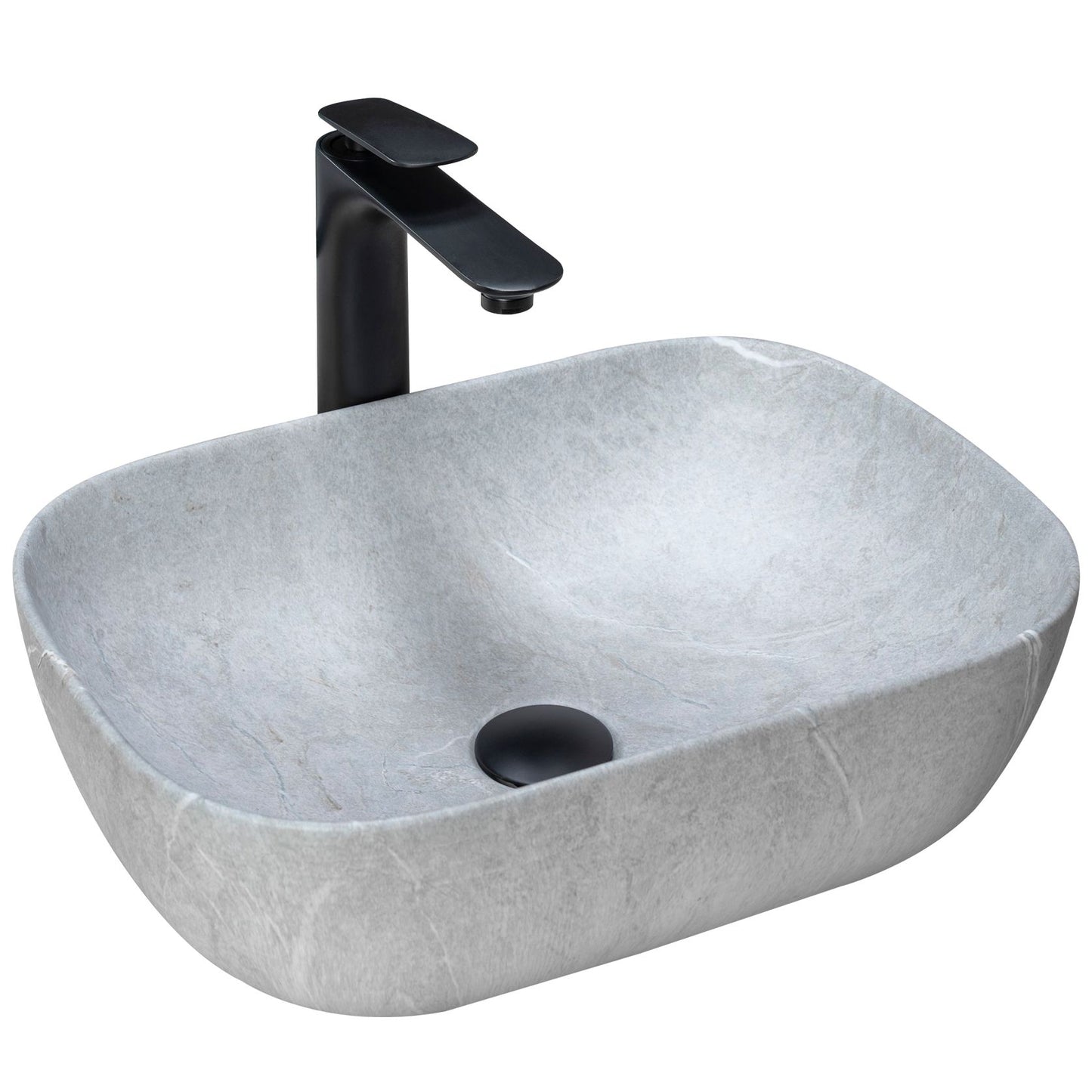 Aufsatzwaschbecken Rea Livia Grey 1