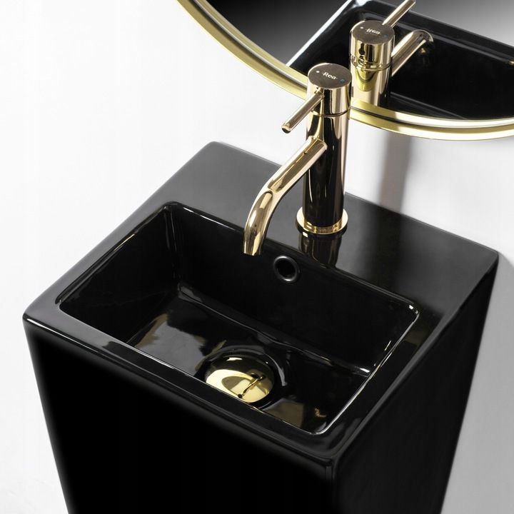 Standwaschbecken Kamila Black 4