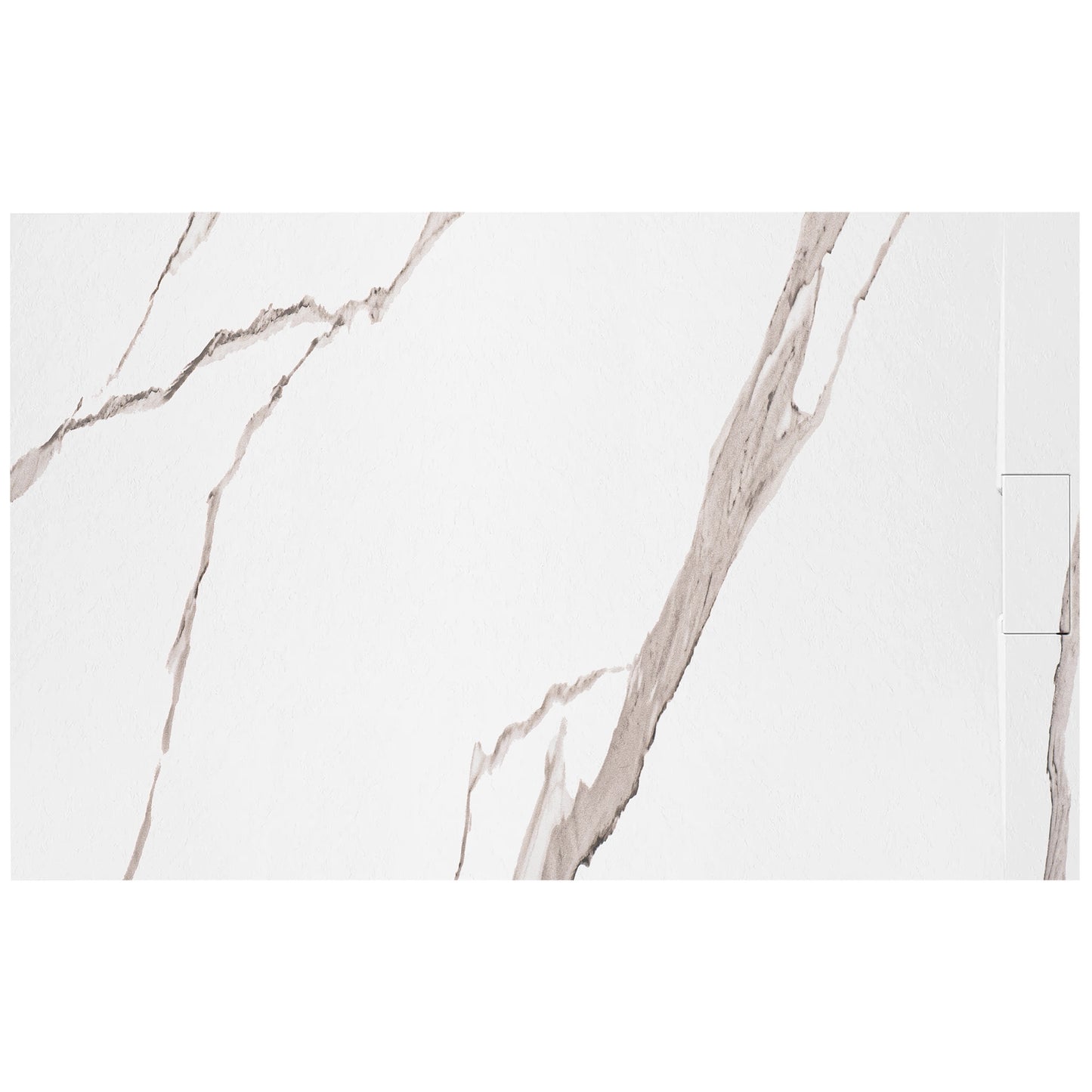 Duschtasse Bazalt CARRARA WHITE 80x100 2