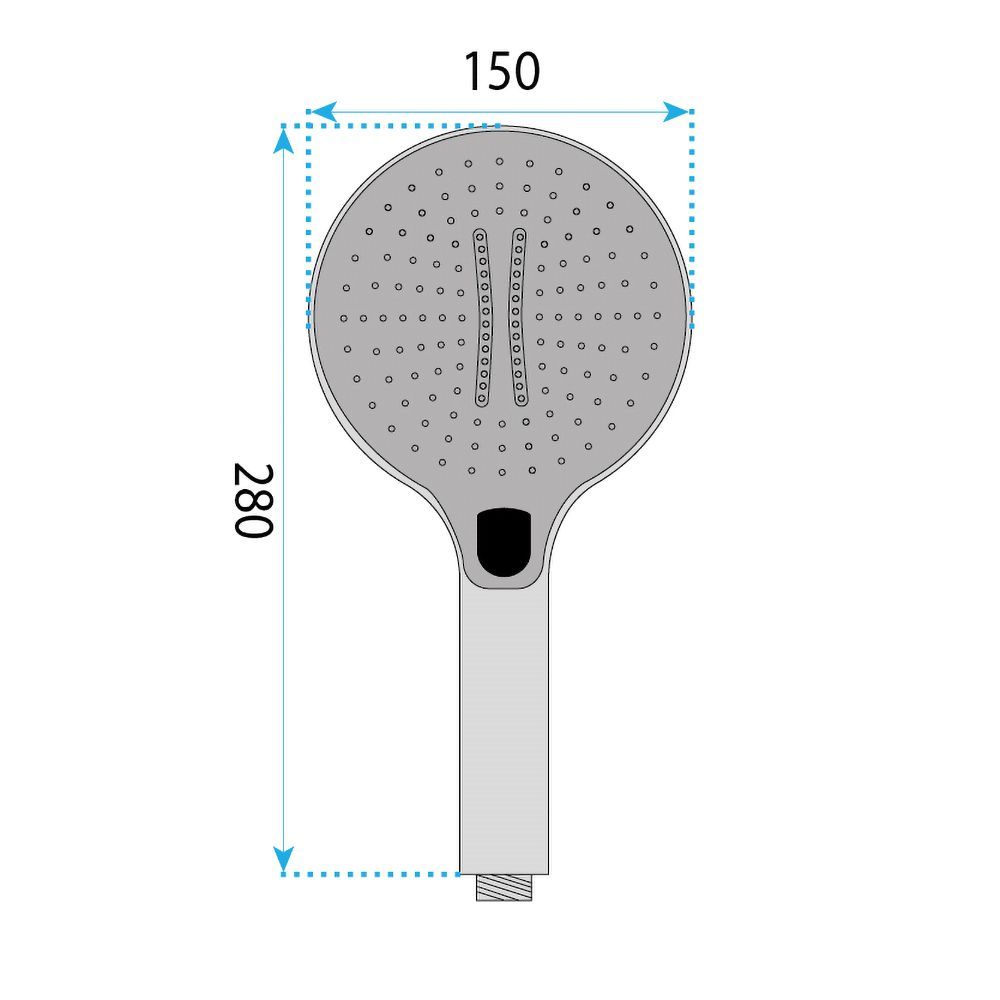 Handbrause REA JS-033 Brush Copper 9