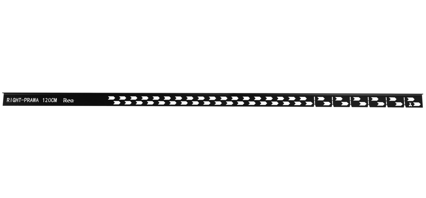 Gefälleprofil 120cm Black linke 6