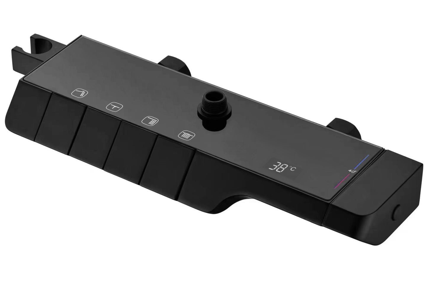 Duschgarnitur mit Thermostat REA ROB Black 5