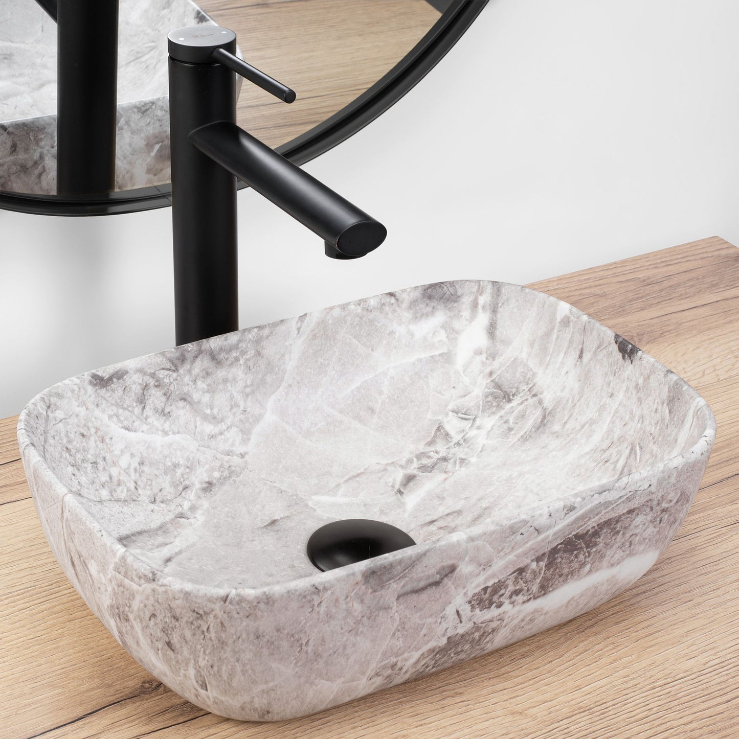 Aufsatzwaschbecken Rea Belinda mini stone matt 2