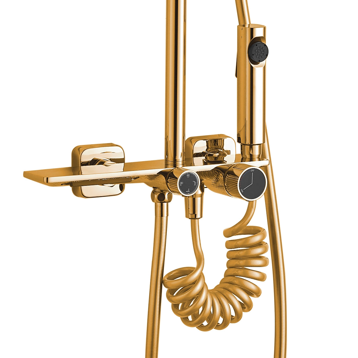 Duschgarnitur REA HELIX Gold 2