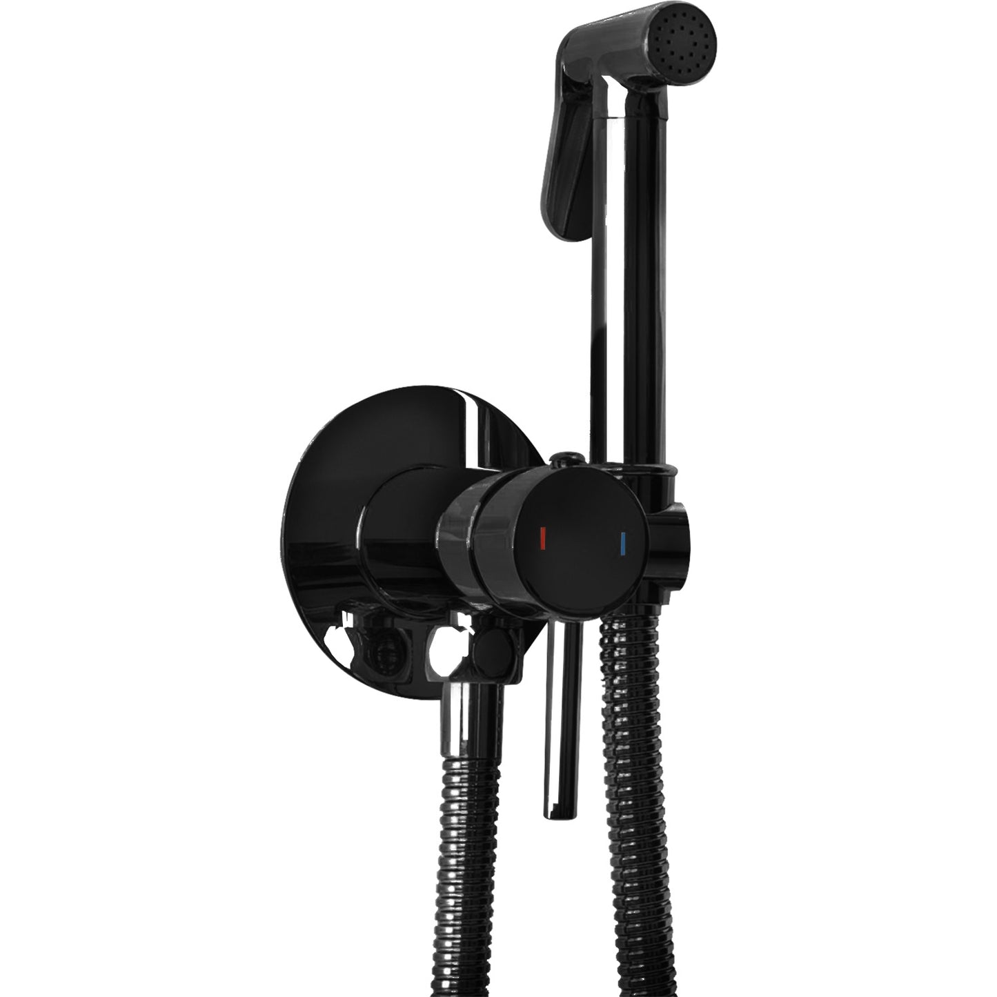 Bidetarmatur Lungo Loop Black Metallic 1