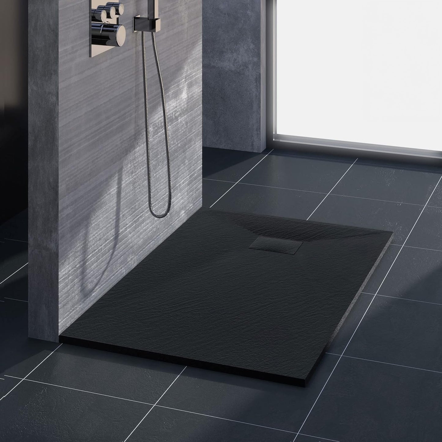 Duschtasse Magnum Black 120x90 4