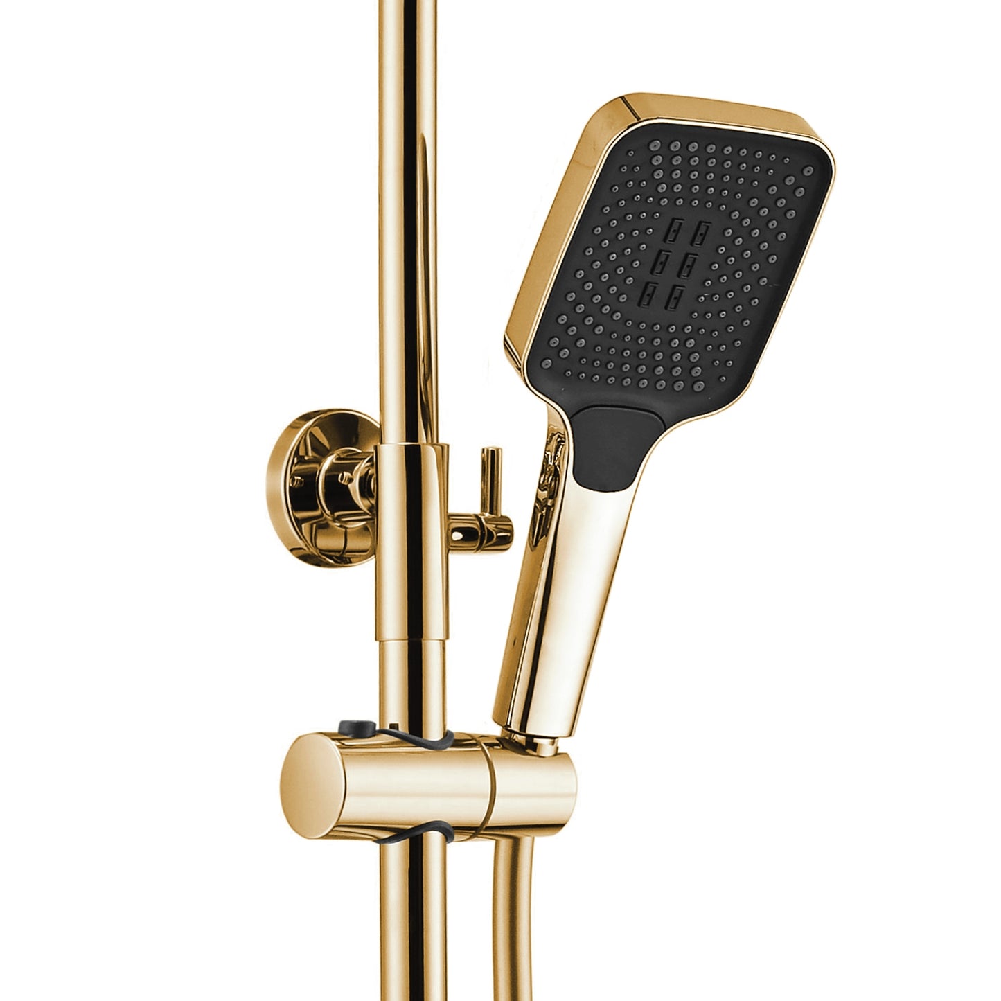 Duschgarnitur mit Thermostat REA ROB Gold 3