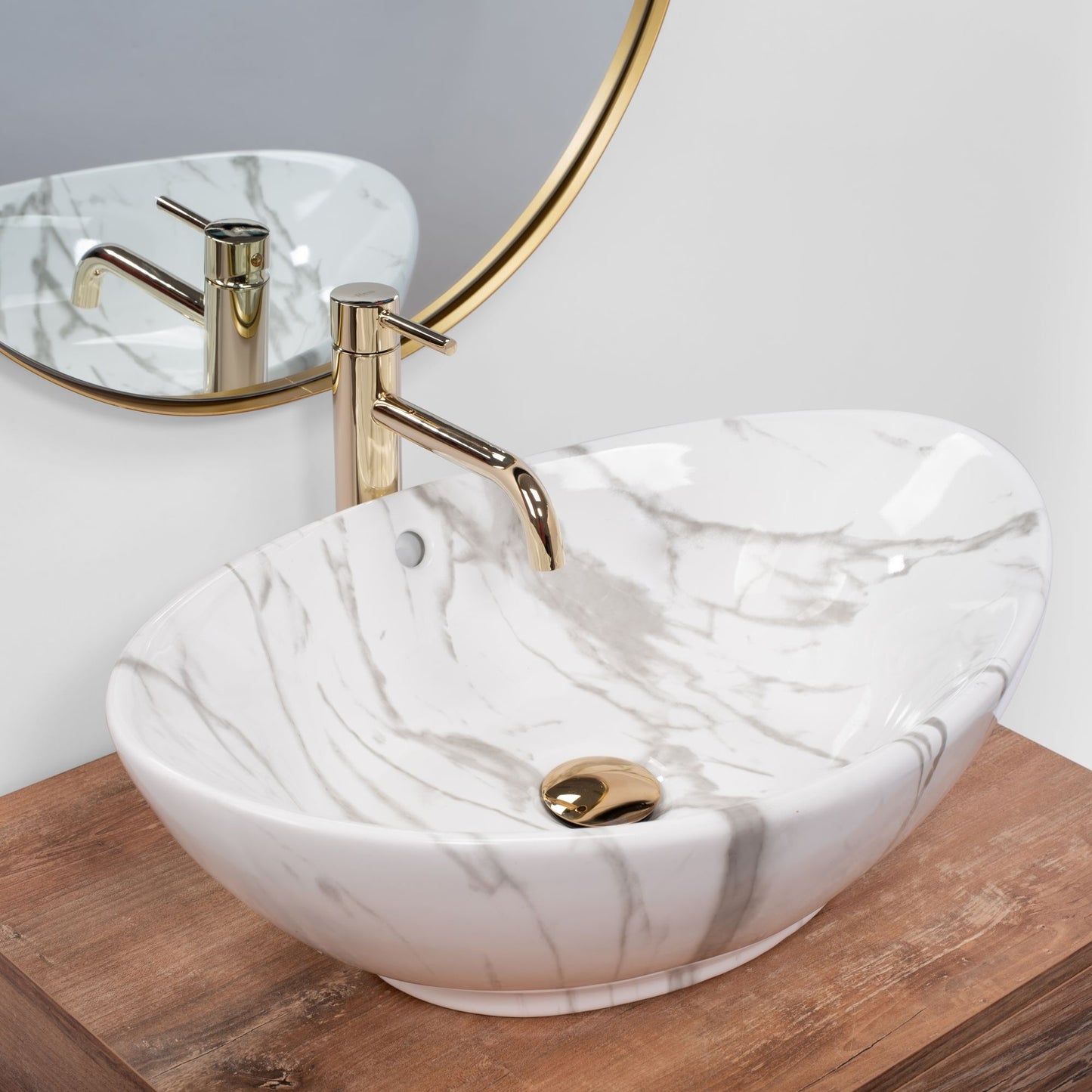 Aufsatzwaschbecken Rea Wendy Marmo 2
