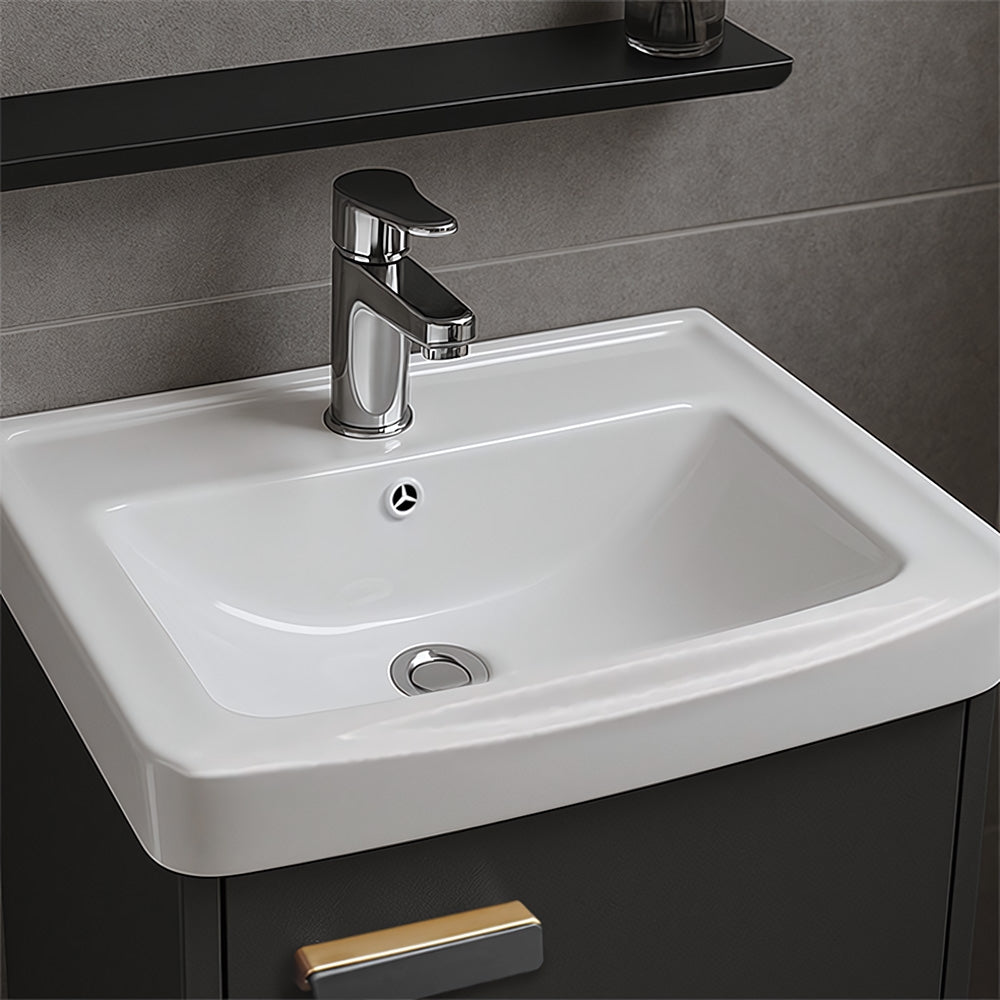 Badezimmermöbel-set Mit Waschbecken Molly 40cm Grey 3