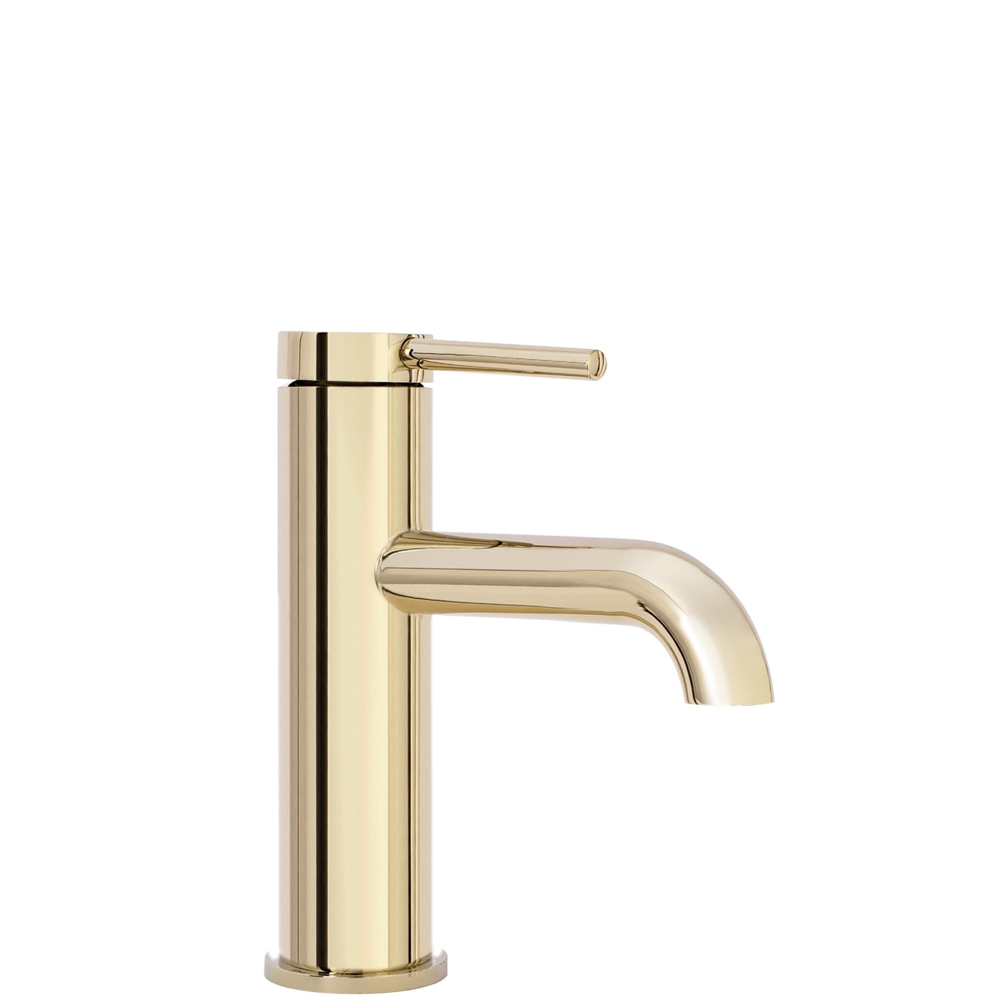 Waschbeckenarmatur Rea Spot Gold low 1