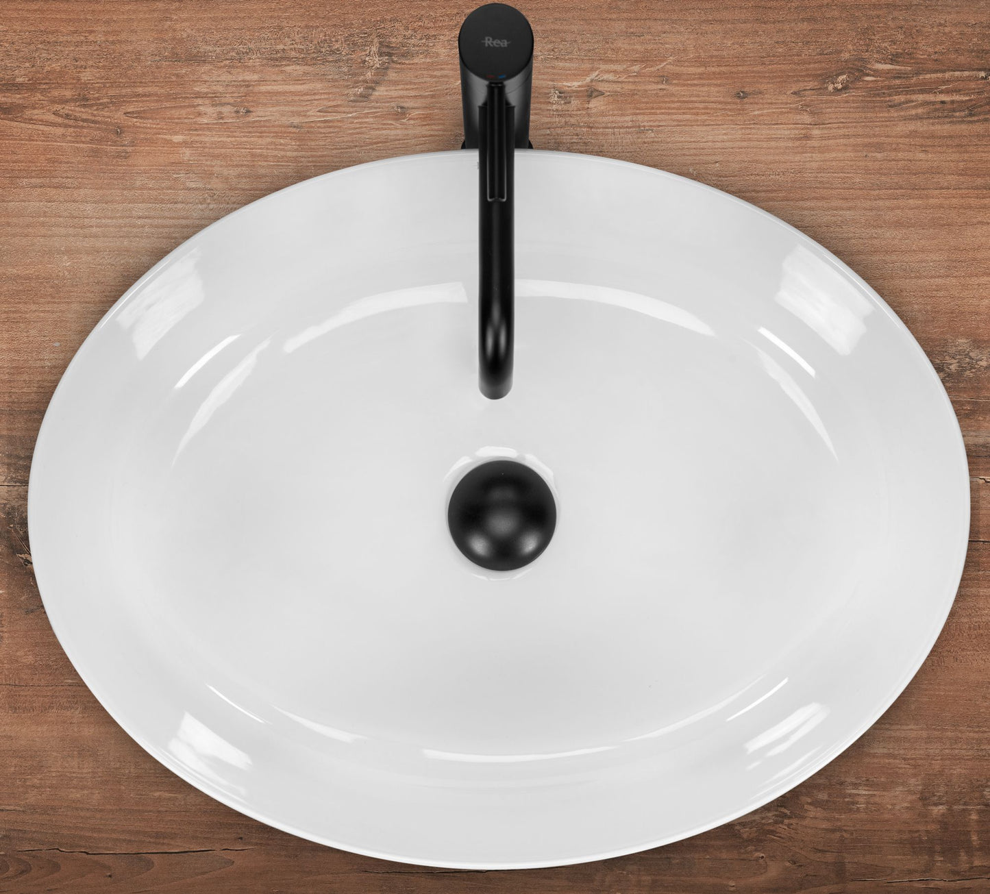 Aufsatzwaschbecken Rea Queen White 7