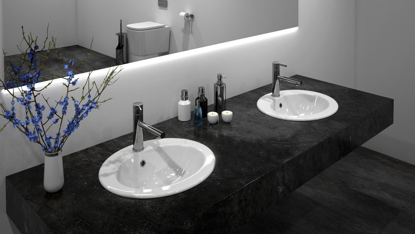 Einbauwaschbecken Rea Dalia 6