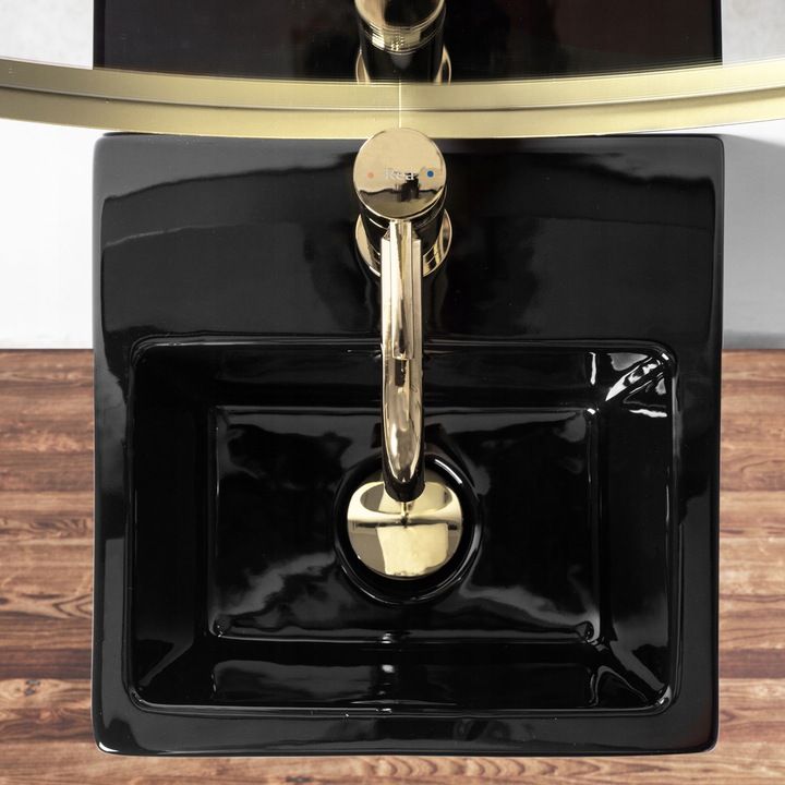 Standwaschbecken Kamila Black 5