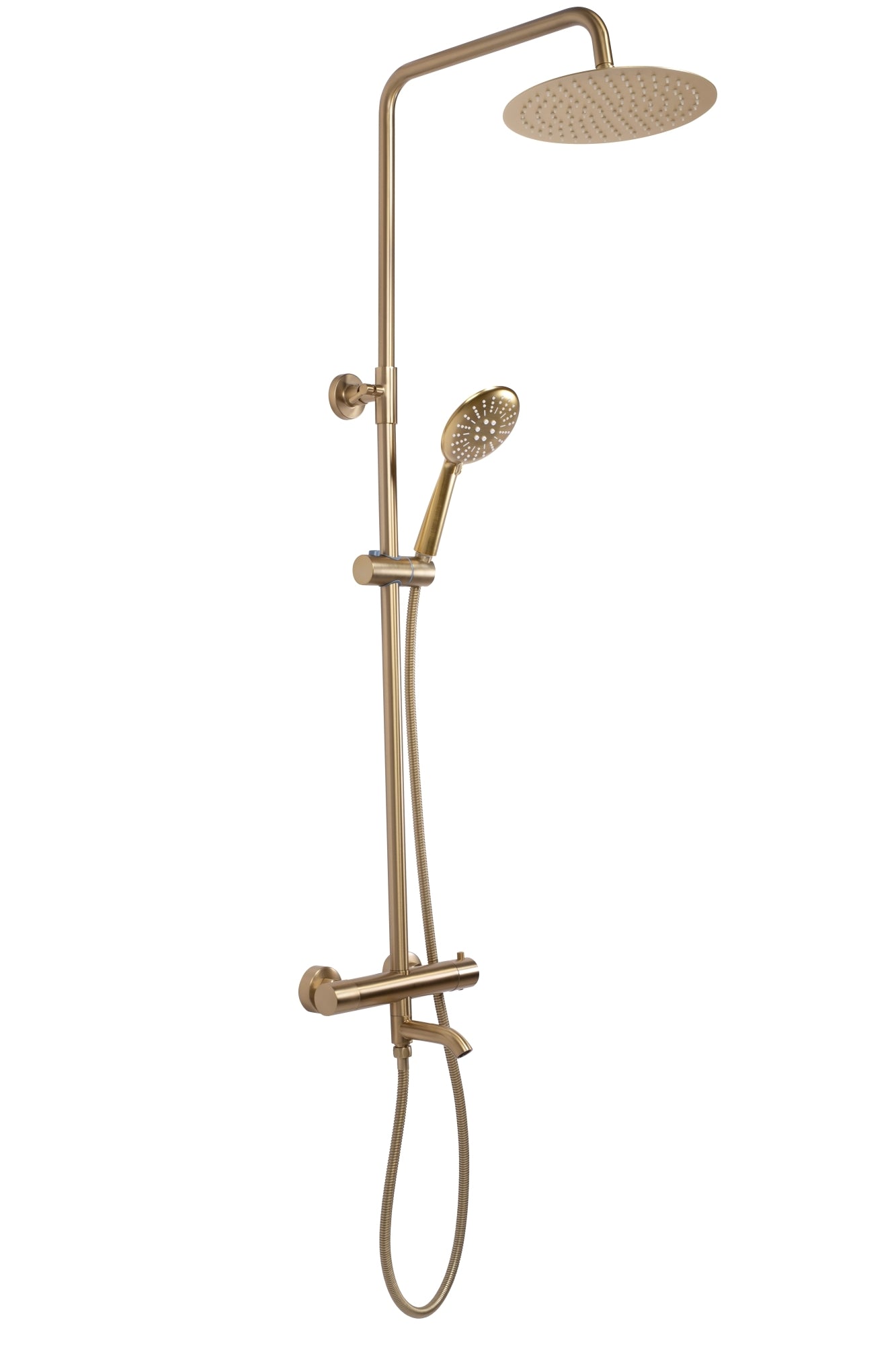 Duschgarnitur mit Thermostat REA Lungo Gold Brush 3