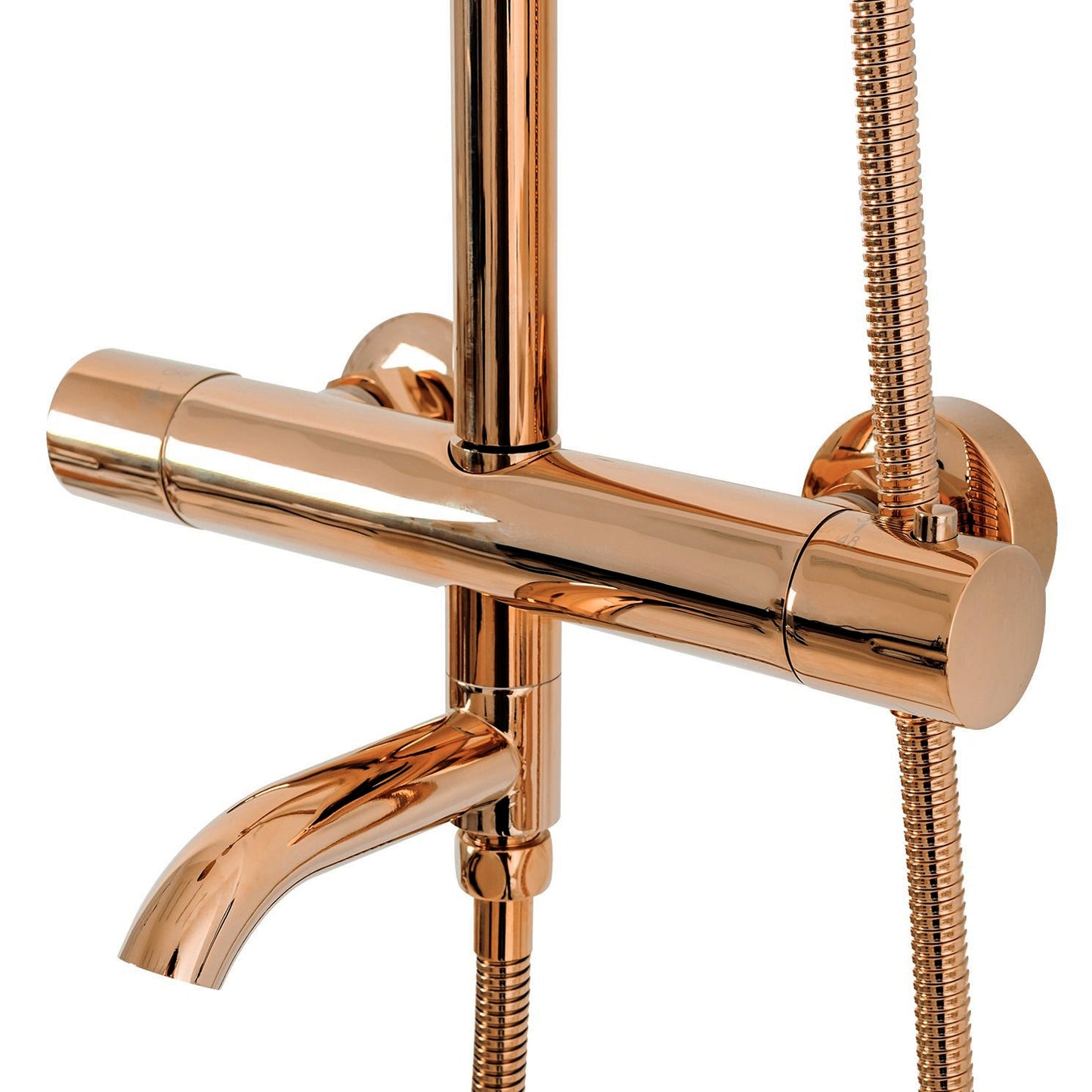 Duschgarnitur mit Thermostat REA Lungo Copper 2