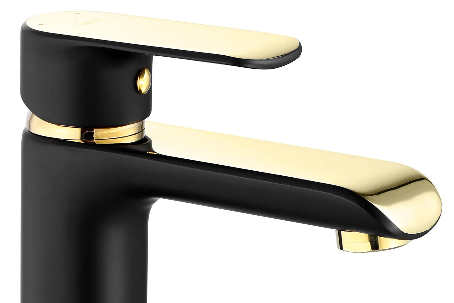 Waschbeckenarmatur REA Bloom Black Gold high 3