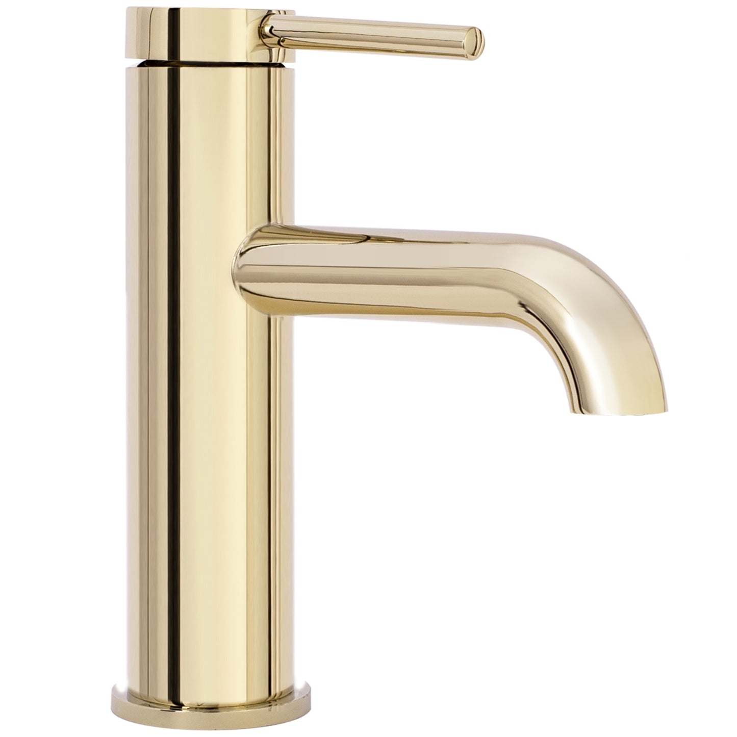 Waschbeckenarmatur Rea Spot Gold low 3