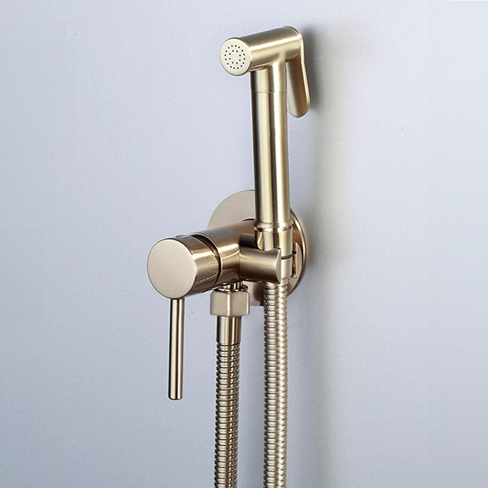 Bidetarmatur Lungo Loop Gold Brush 2