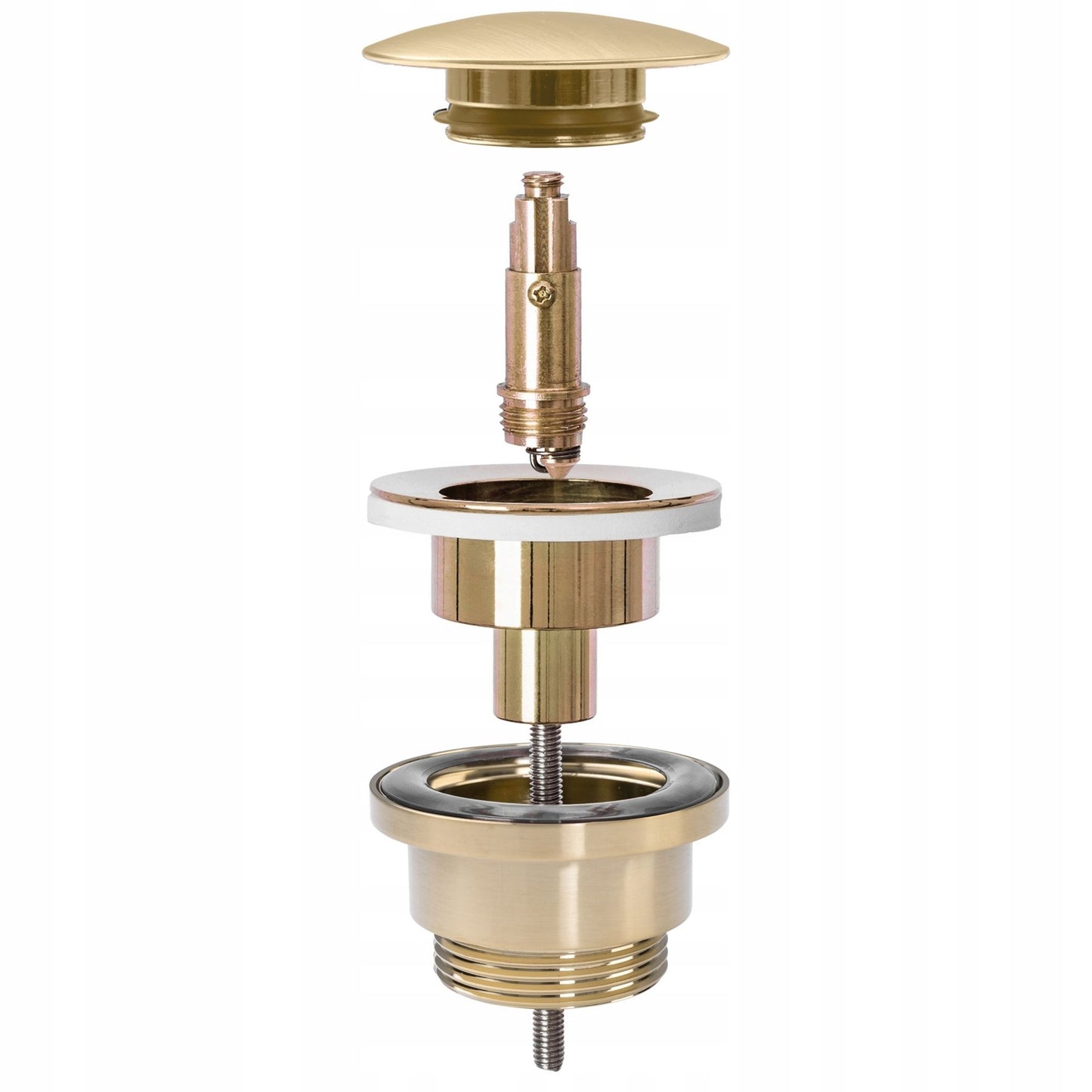 Waschbeckenstöpsel universal click-clack Rea GOLD MAT 2