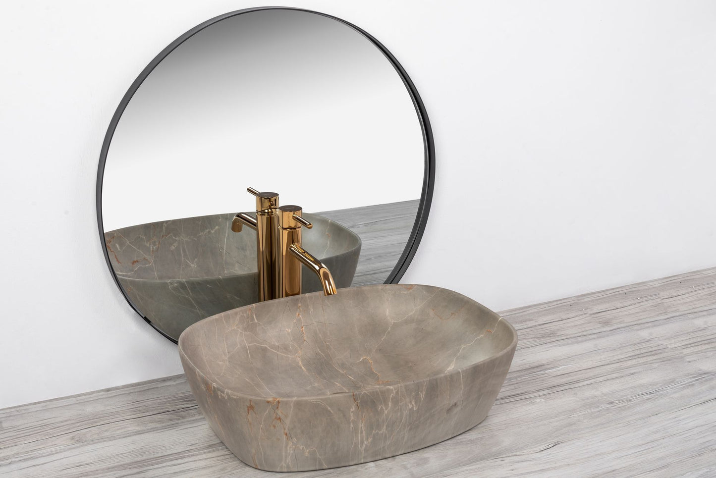 Aufsatzwaschbecken Rea Freja Beige 5