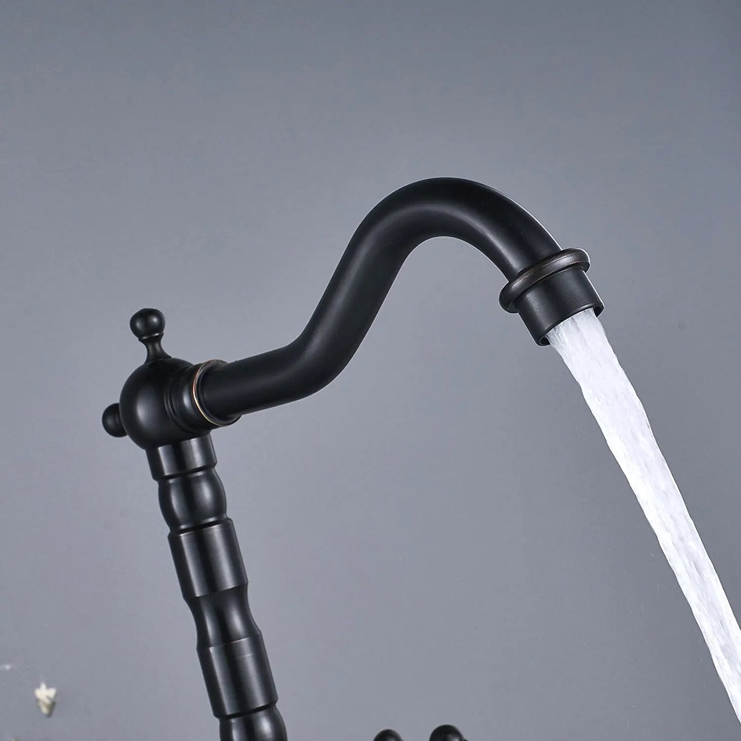 Waschbeckenarmatur Küchenarmatur Rea Rustico Old Black 4