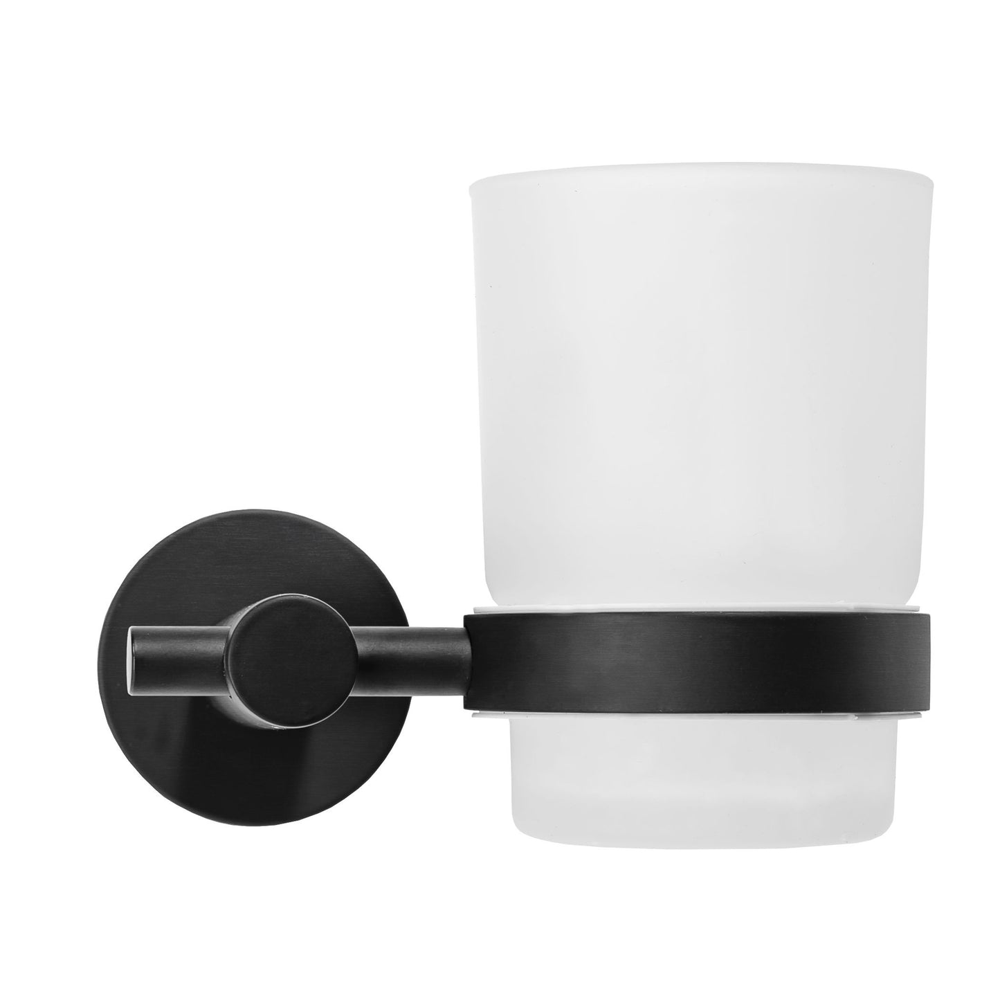 Badezimmer-becher Gun Black 322233a Leo 4