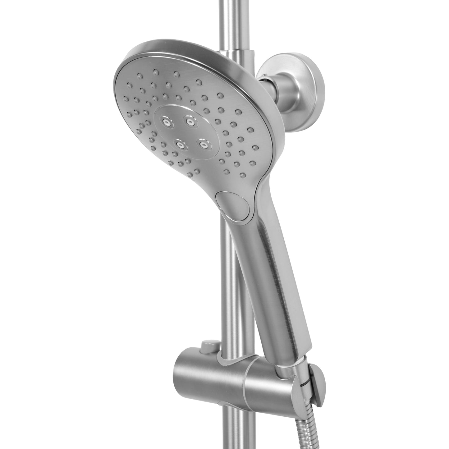 Duschgarnitur mit Thermostat REA VINCENT NICKEL BRUSH INOX 6
