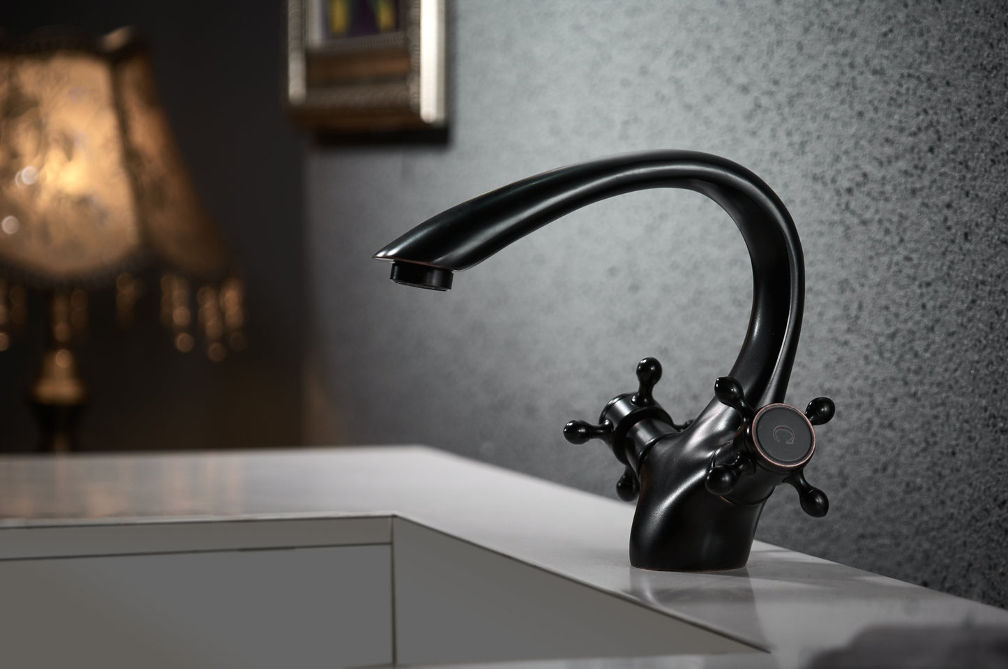 Waschbeckenarmatur Rea Retro Old Black 7