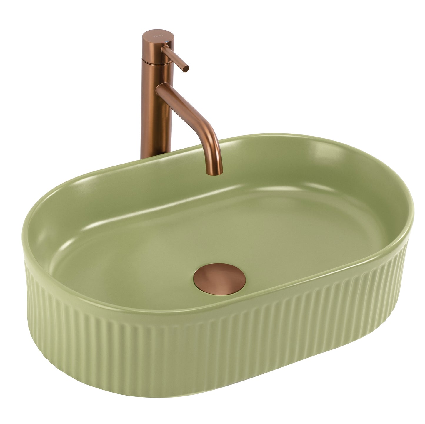 Aufsatzwaschbecken Rea Vanda Pistachio Matt 9