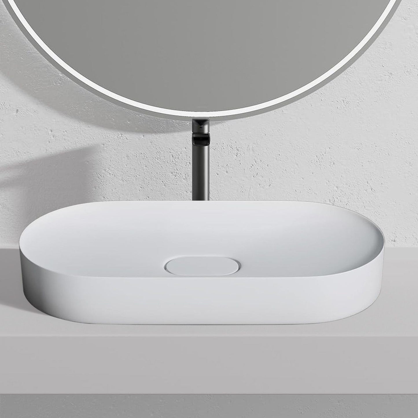 Waschbecken Konglomerat IRIS 71 CM White 2